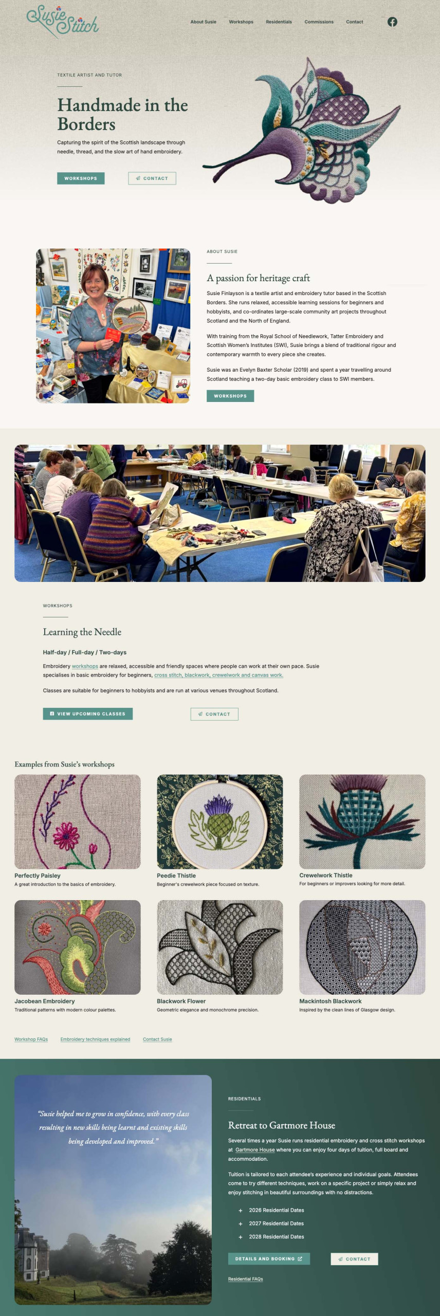 Susie Stitch Website